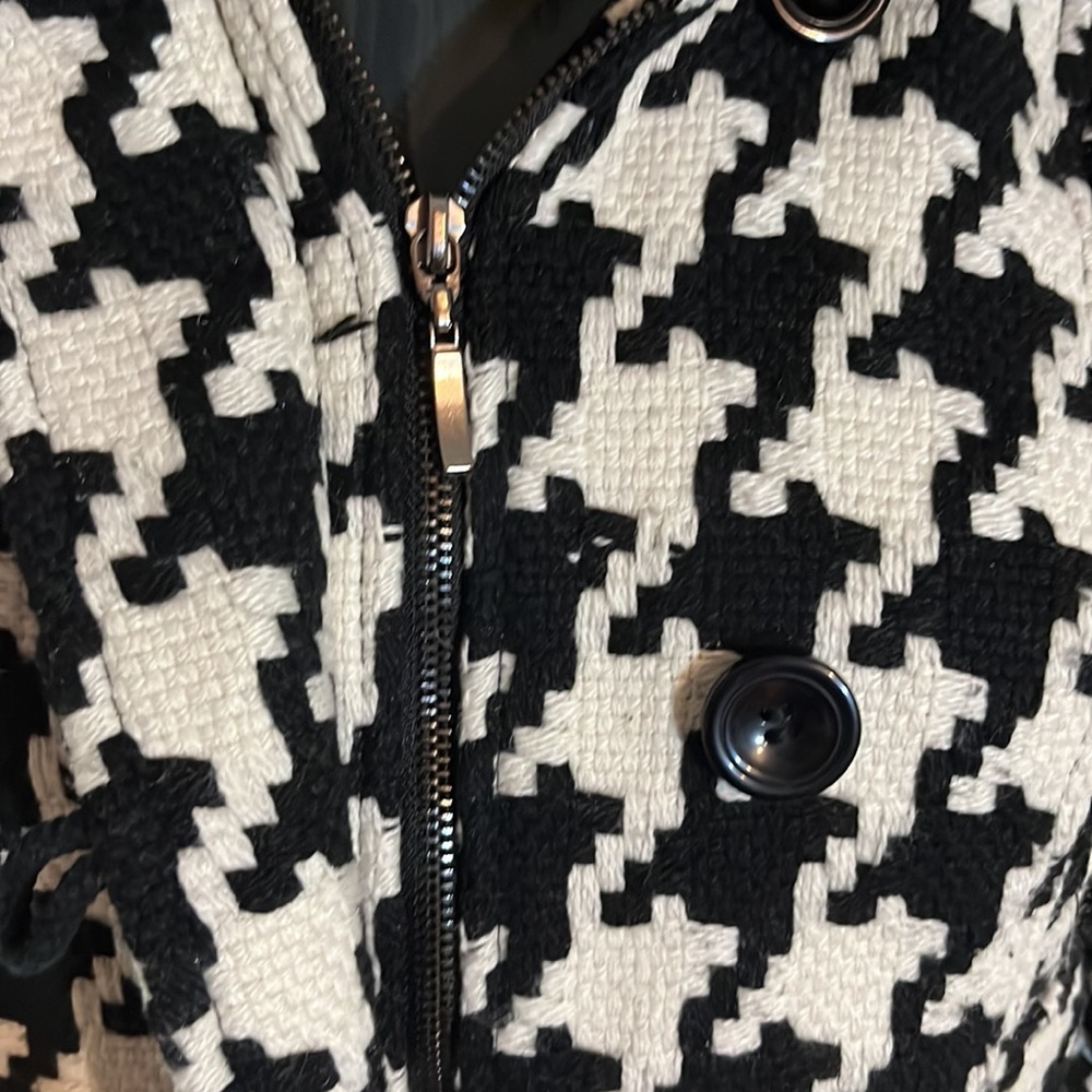 Red Herring Dogtooth Jacket Y2K size 12 - Picture 11 of 16